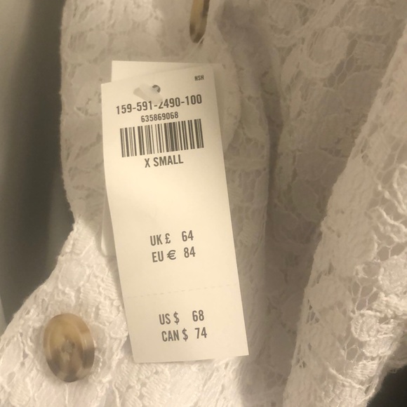 Abercrombie & Fitch White Dress - Picture 3 of 4